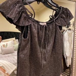 Sparkle Black Night on the Town top